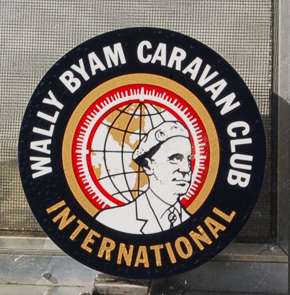 Familiar Vintage Trailer Decal from the Wally Byam Caravan Club for Airstream Trailer Owners