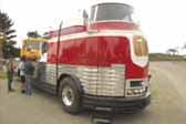 One of the 12 original GM Futurliner buses from General Motors 1941 Parade of Progress