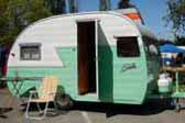 Classic 1956 Shasta Trailer, Ready For Camping