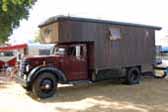Heavy Duty 1959 Federal Truck cab and chassis with a huge custom camper built on the back
