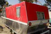 Photo of rare 1961 Holiday House 24ft. dual axle vintage travel trailer