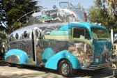 Randy Grubb's outrageous Decoliner Motorhome is a one-of-a-kind streamlined art-deco work of art