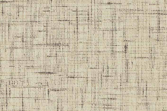 Retro formica laminate sample chip; Creme Lacquered Linen pattern #9488