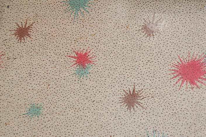 Vintage formica laminate pattern sample chip from the 1950's or 1960's