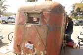 Very rare 1936 Covered Wagon trailer in original condition