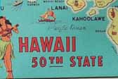 Rare Early Vintage Travel Decals from the Hawaiian Islands