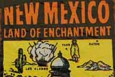 Vintage Travel Decals from New Mexico, Land of Enchantment