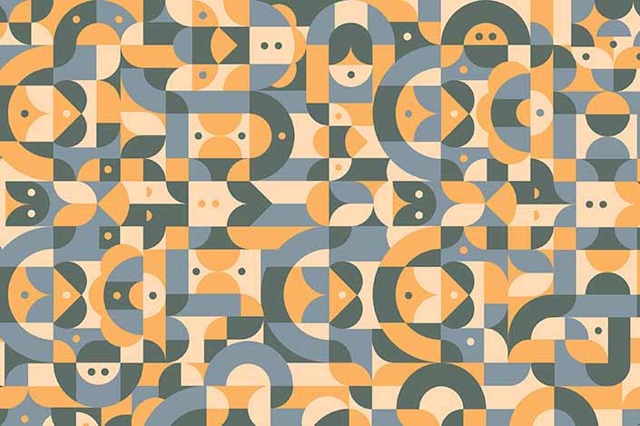 Retro wilson art laminate sample chip; design #Y0014