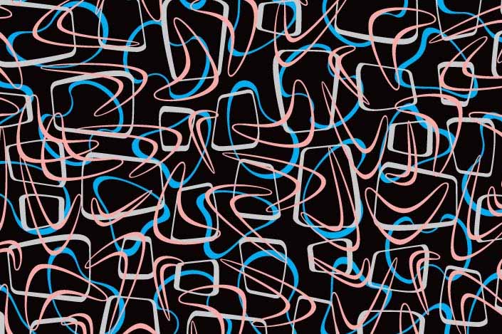 Retro wilson art laminate sample chip; design #Y0075