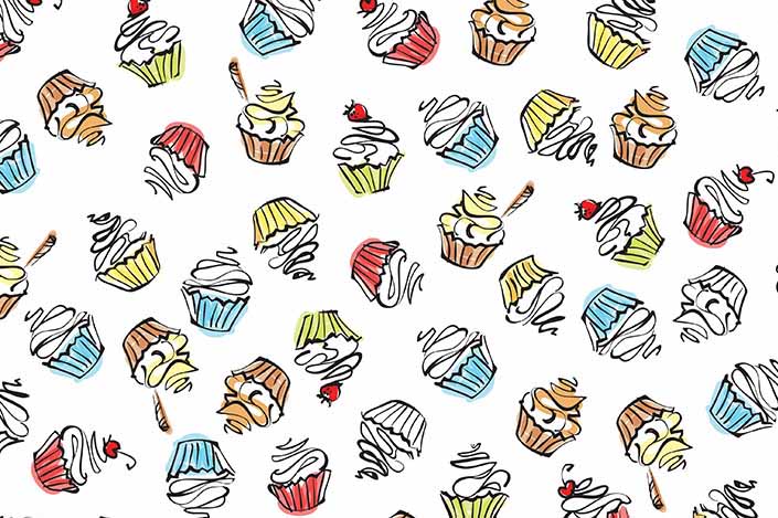 Retro wilson art laminate sample chip; design #Y0077